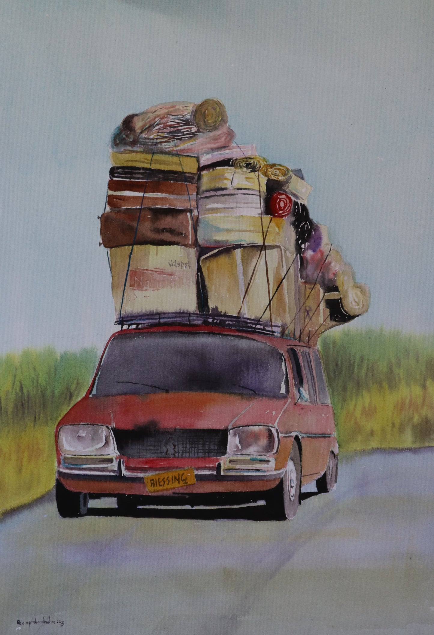 Red Car