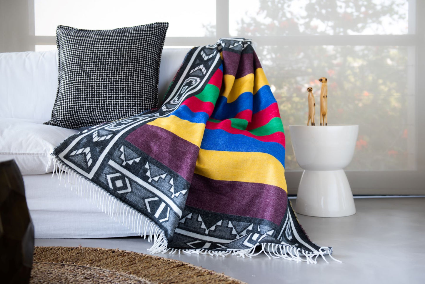 Ndebele Beads Black/Natural